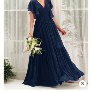 Navy Bridesmaid’s Dress - Carlyana